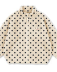 Cherry Embroidery Fleece Jacket