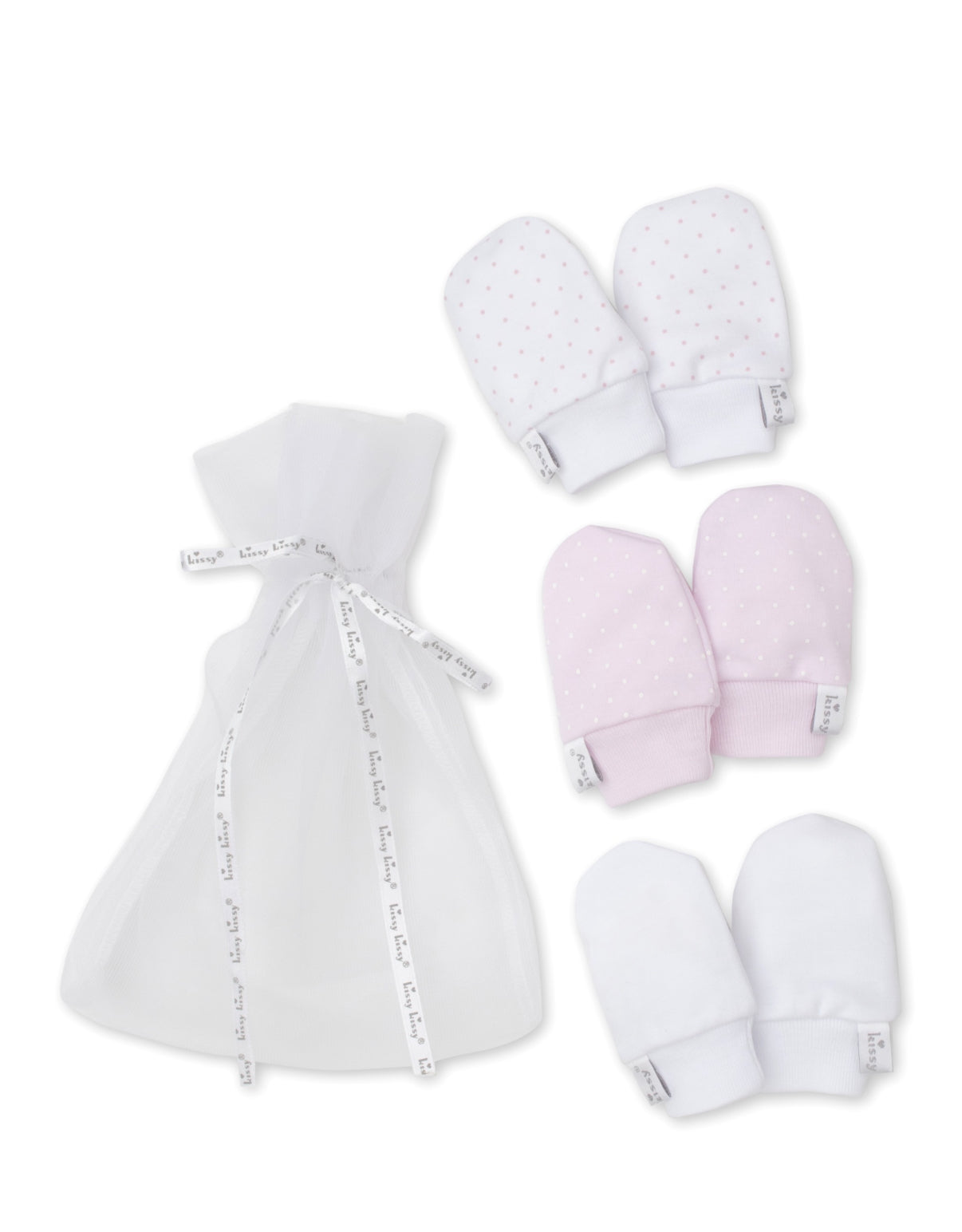 Kissy Kissy 3 Pack of Mitts