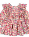 Evia Organic Cotton Bow Dress