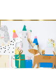 Dog Party Expandable Birthday Card