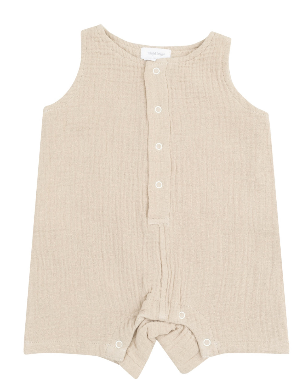 Oxford Tan Shortie Romper