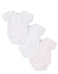 3 Pack Onesie Set- Pink