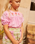 Lisette Dobby Rose Blouse