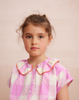 Carlie Lila Check Blouse