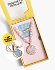 Sparkle Shell Lipgloss Locket