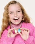 Sparkle Shell Lipgloss Locket