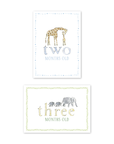 Zoo in the City Milestone Cards