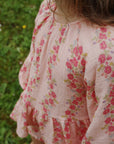 Organic Cotton Floria Pink Coco Blouse