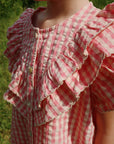 Organic Cotton Kim Frill Shirt