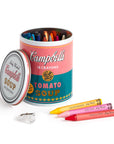 Andy Warhol Soup Can Crayons