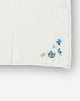 Timo & Violet Butterfly Embroidered Shawl Blanket/ Swaddle