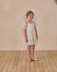 Sky Sequin Bow Wings and Wand