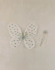 Sky Sequin Bow Wings and Wand