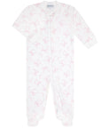 Charming Bows Zipper Footie