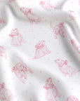 Pink Puppy Love Blanket