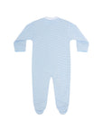 Blue Bubble Snap Footie