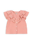Organic Cotton Kim Frill Shirt