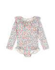 Manuca Floral Rashguard Swimsuit