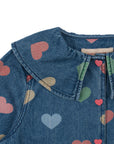Magot Heart Print Jacket