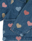 Magot Heart Print Jacket