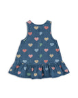 Magot Heart Print Dress