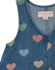 Magot Heart Print Dress