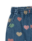 Magot Heart Print Jean