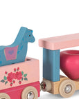 Konges Unicorn Train Set