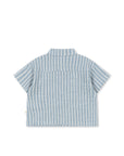 Organic Cotton Trio Blue Stripe Elliot Top
