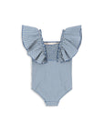 Blue Gingham Fresia Swimsuit