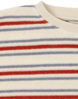 Itty Striped Terry Cloth Sweatshirt