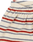 Itty Striped Terry Cloth Shorts