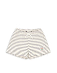 Flinstone Striped Sweatshorts