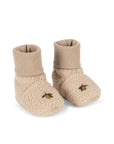 Safa Lemon Fleece Baby Bootie