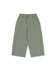 Organic Cotton Green Stripe Luc Pant