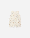 Sleeveless Aquatic Romper