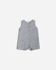 Marine Gingham Mavrick Romper