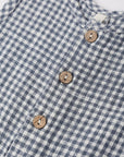 Marine Gingham Mavrick Romper