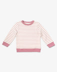 Remy Sweatshirt- Rose French Stripe