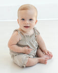 Organic Cotton Petite Stripe Romper