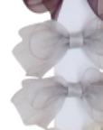 Mini Infant Organdy Bow