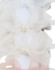 Mini Infant Organdy Bow