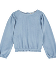 French Blue Terry Sweatshirt