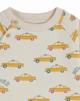 Yellow Taxi Sweatshirt Jumpsuit- Emile et Ida