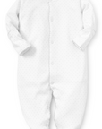 Kissy Kissy Grey Dot footie