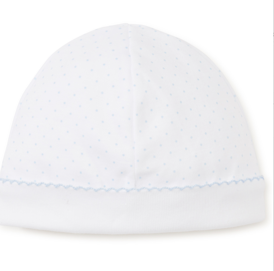 Kissy Kissy Blue Dot Baby Hat