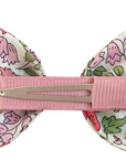 Liberty Print Alligator Clip Bow w/ Grosgrain Middle