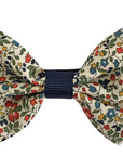Liberty Print Alligator Clip Bow w/ Grosgrain Middle