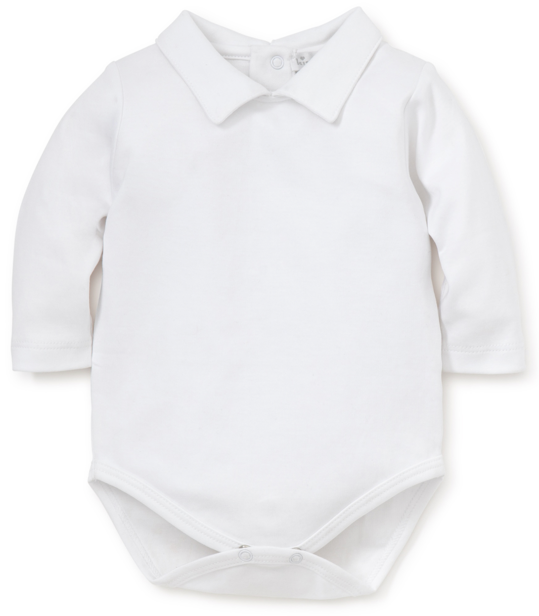 Kissy Kissy Basic Long Sleeve onesie w/ Collar