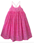 Neon Pink Ditsy Floral Mazzy Dress